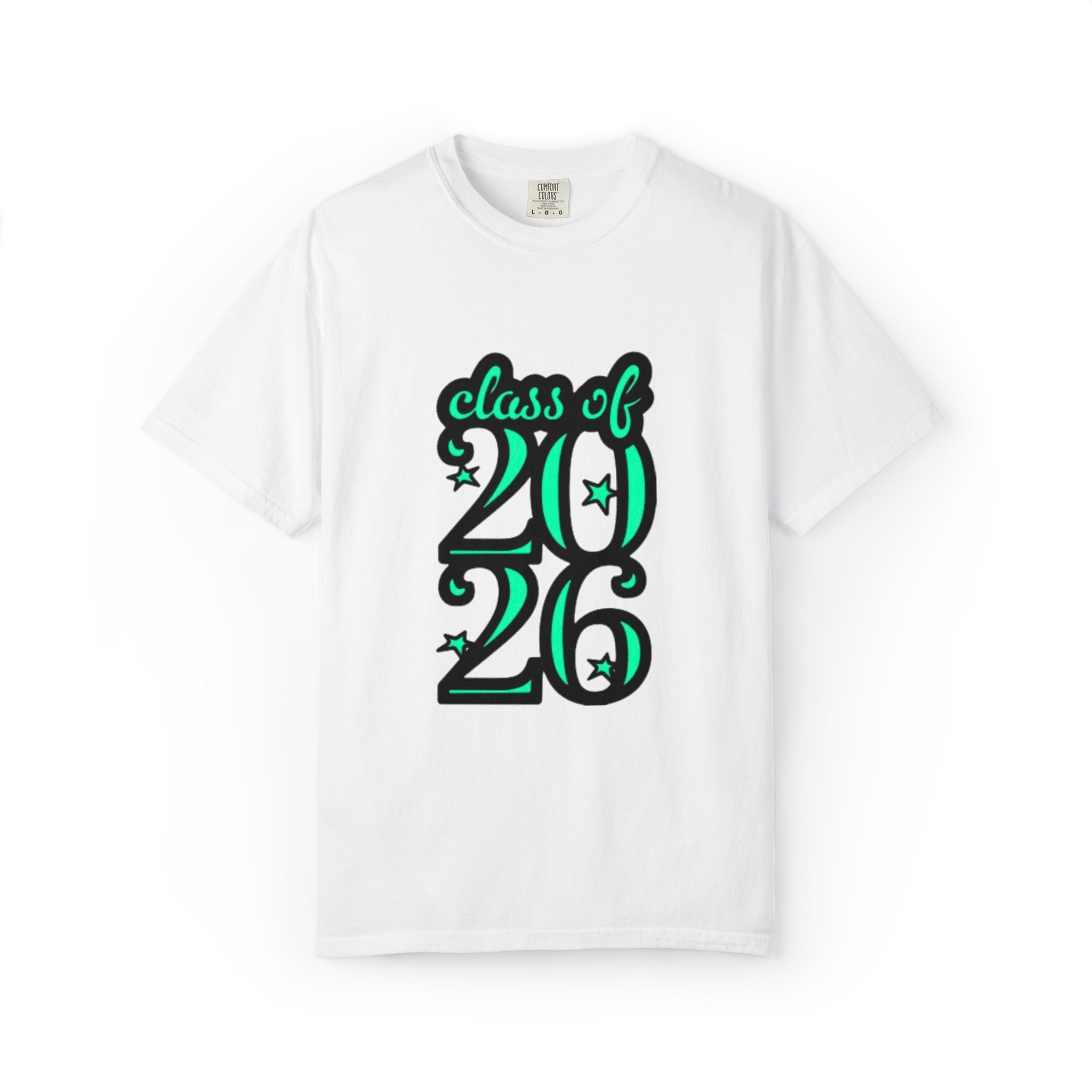 Class of 2026 Graduation Green T-Shirt - Creations by Chris and Carlos