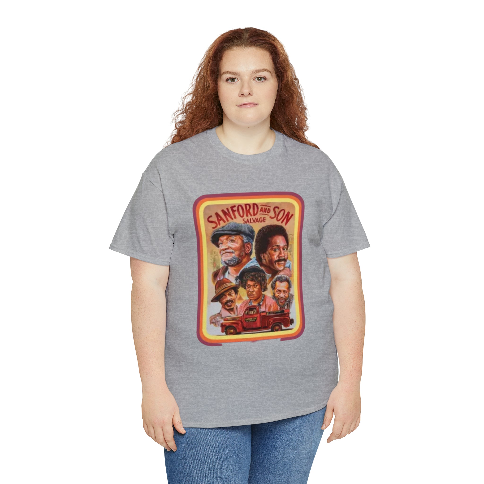 Sandford and Son 70's TV Show- Unisex Heavy Cotton T-Shirt - Creations by Chris and Carlos
