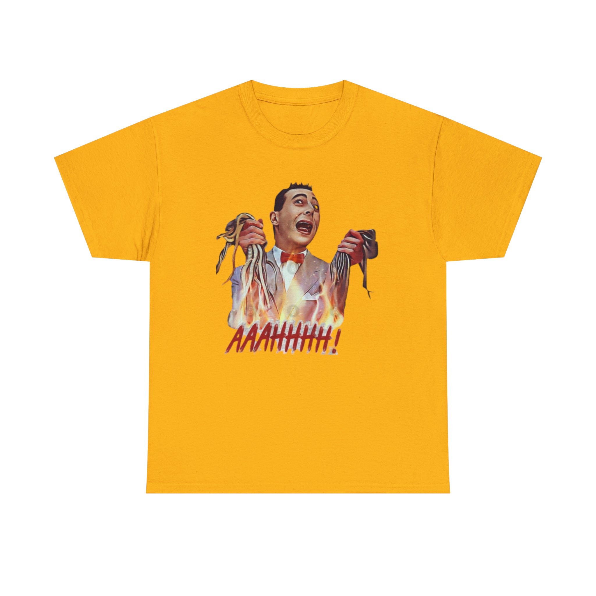 Pee Wee Herman-  Unisex Heavy Cotton T-Shirt - Creations by Chris and Carlos