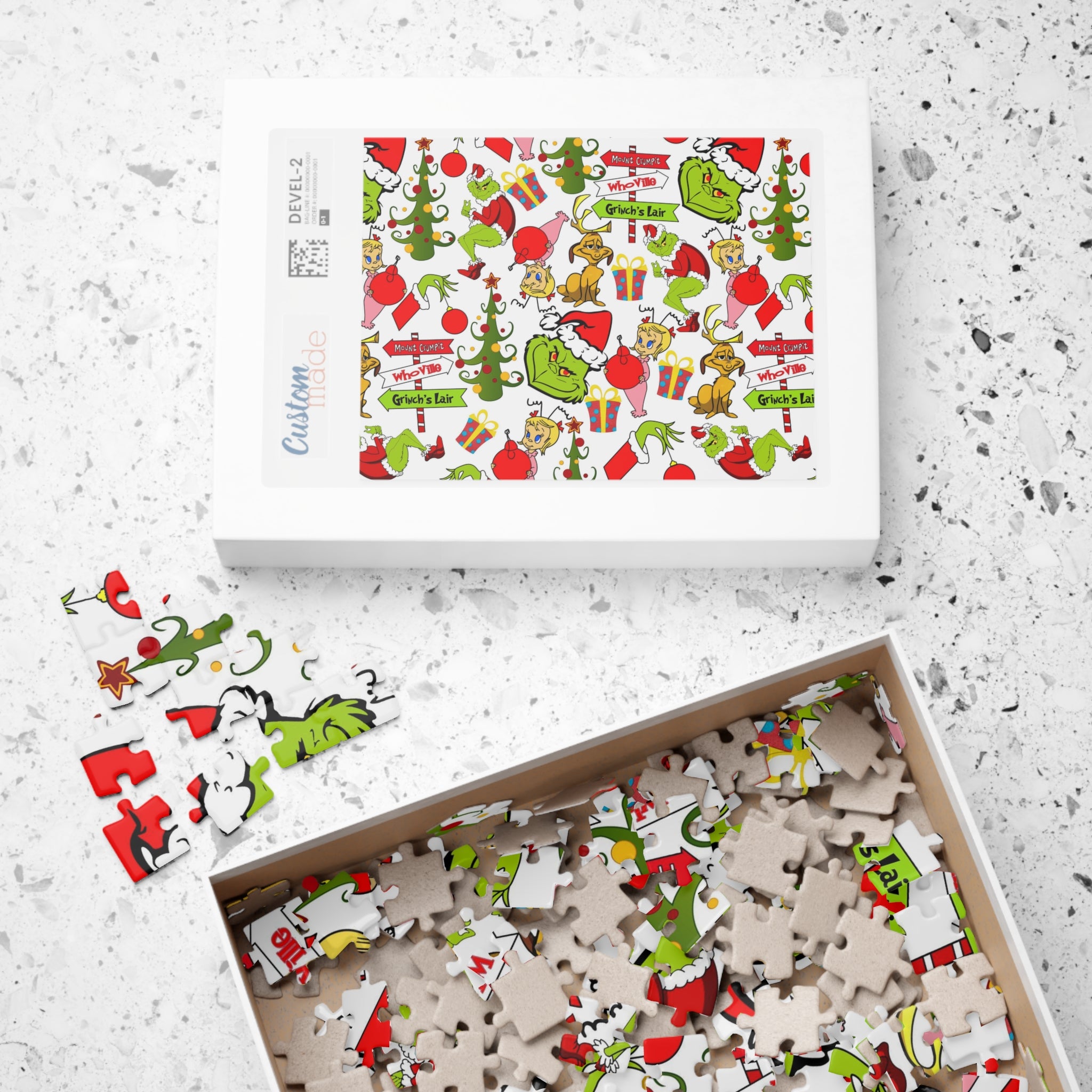 Holiday Grinch- Puzzle - Creations by Chris and Carlos