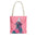 Pink Watercolor Fashion Tote Bag — Elegant Woman in Flowing Dress AOP - Creations by Chris and Carlos