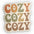 Cozy Cozy Cozy Decorative Pillow — Retro Cozy Home Accent | Old Soul Harvest Hallow