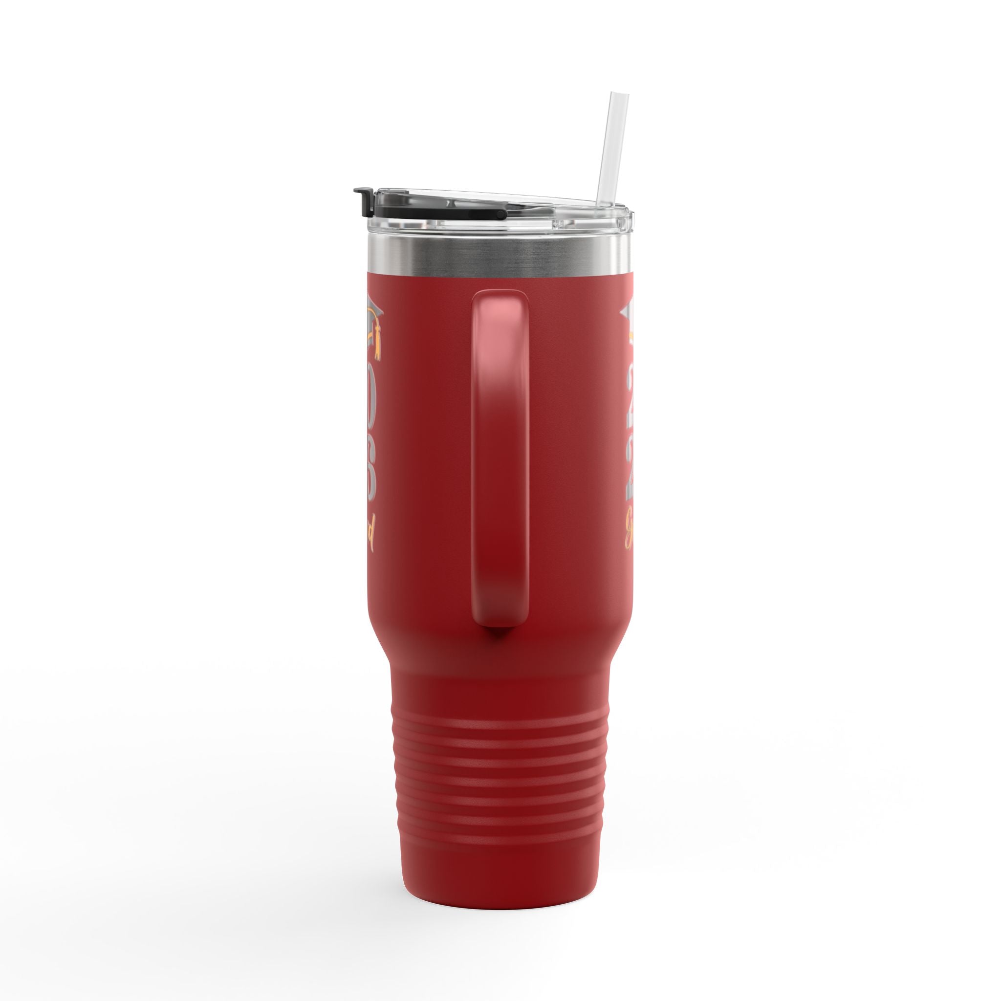 2026 Grad Insulated Travel Mug – 40oz Stainless Tumbler with Lid & Straw - Creations by Chris and Carlos