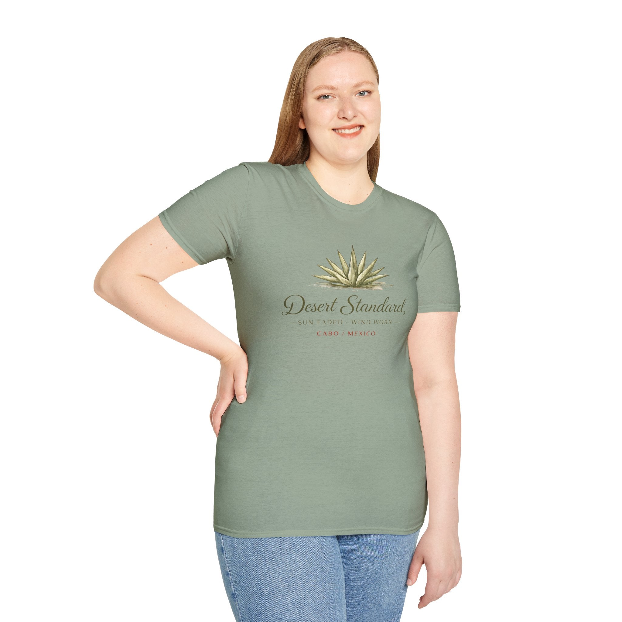 Desert Standard Agave T-Shirt — Botanical Graphic Tee - Creations by Chris and Carlos
