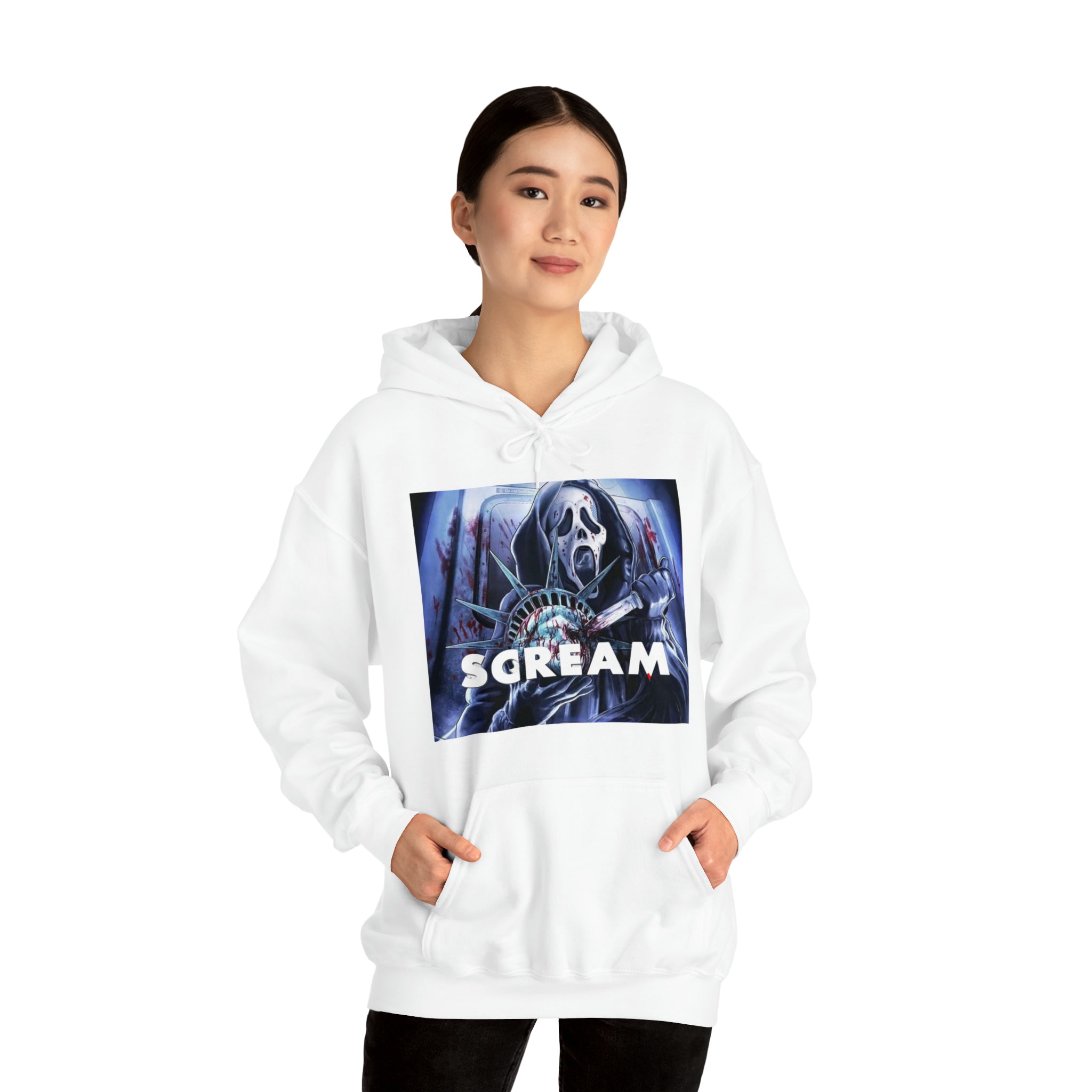 Scream- Unisex Heavy Blend™ Hooded Sweatshirt - Creations by Chris and Carlos