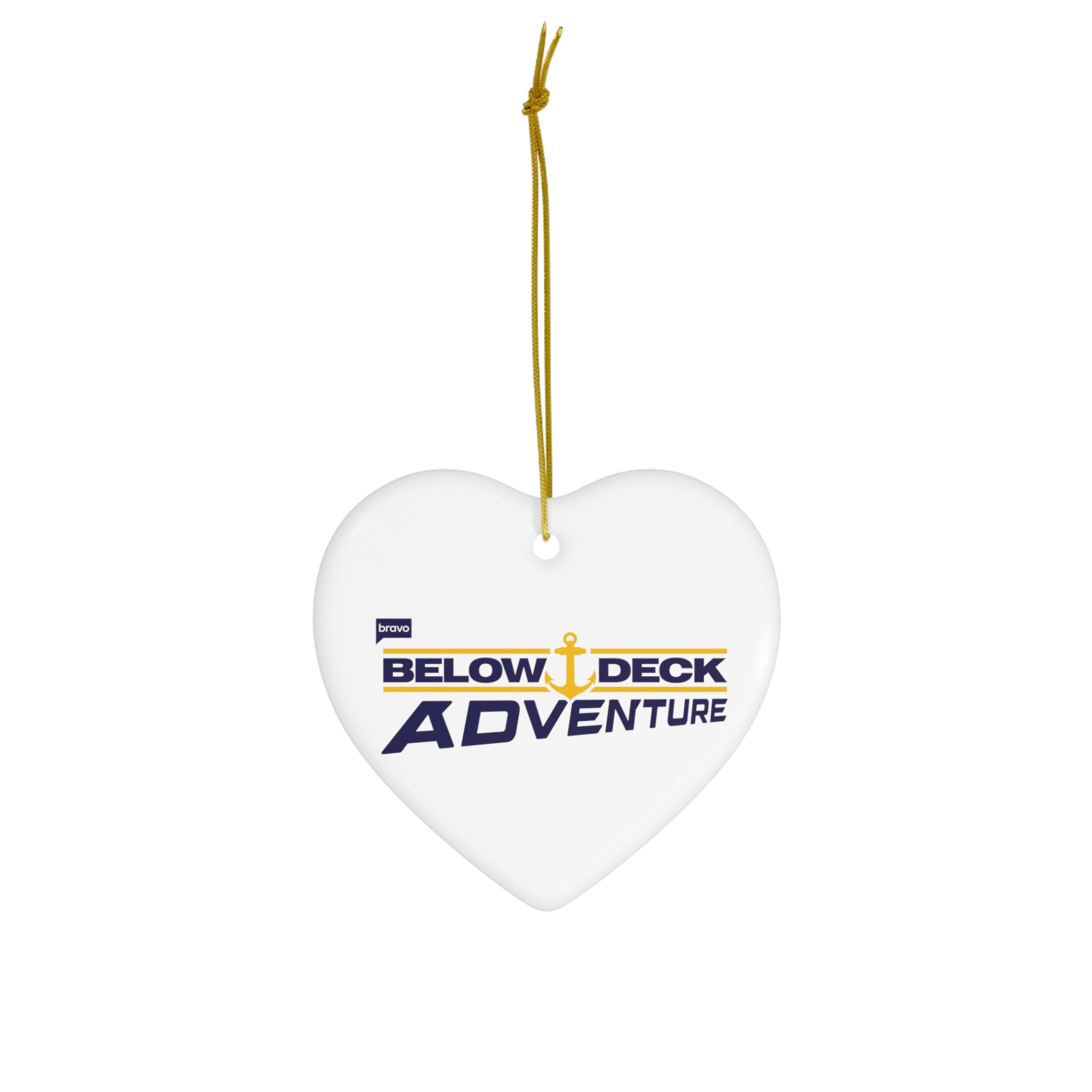 Below Deck Adventure- Ceramic Ornament, 4 Shapes - Creations by Chris and Carlos