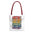 Rainbow Book Stack Tote Bag — 'Love, Joy, Care, Home, Pride, Hope' Library Market Tote