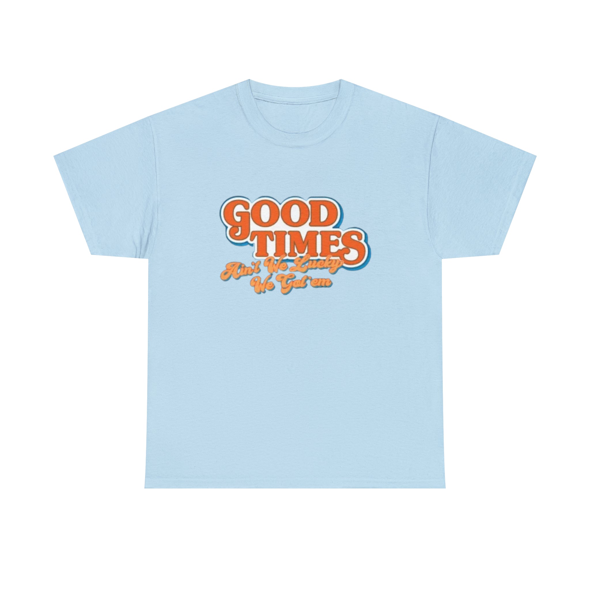 Good Times 70's TV Show- Unisex Heavy Cotton T-Shirt - Creations by Chris and Carlos