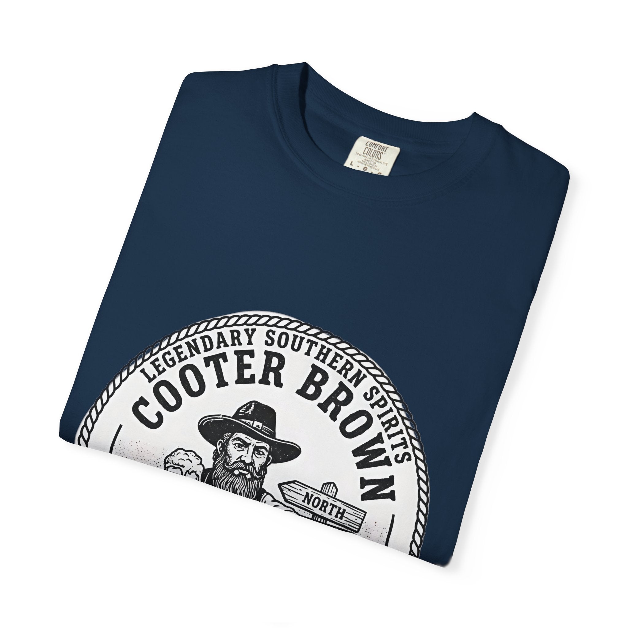 Cooter Brown Vintage Southern Graphic T-Shirt - Creations by Chris and Carlos