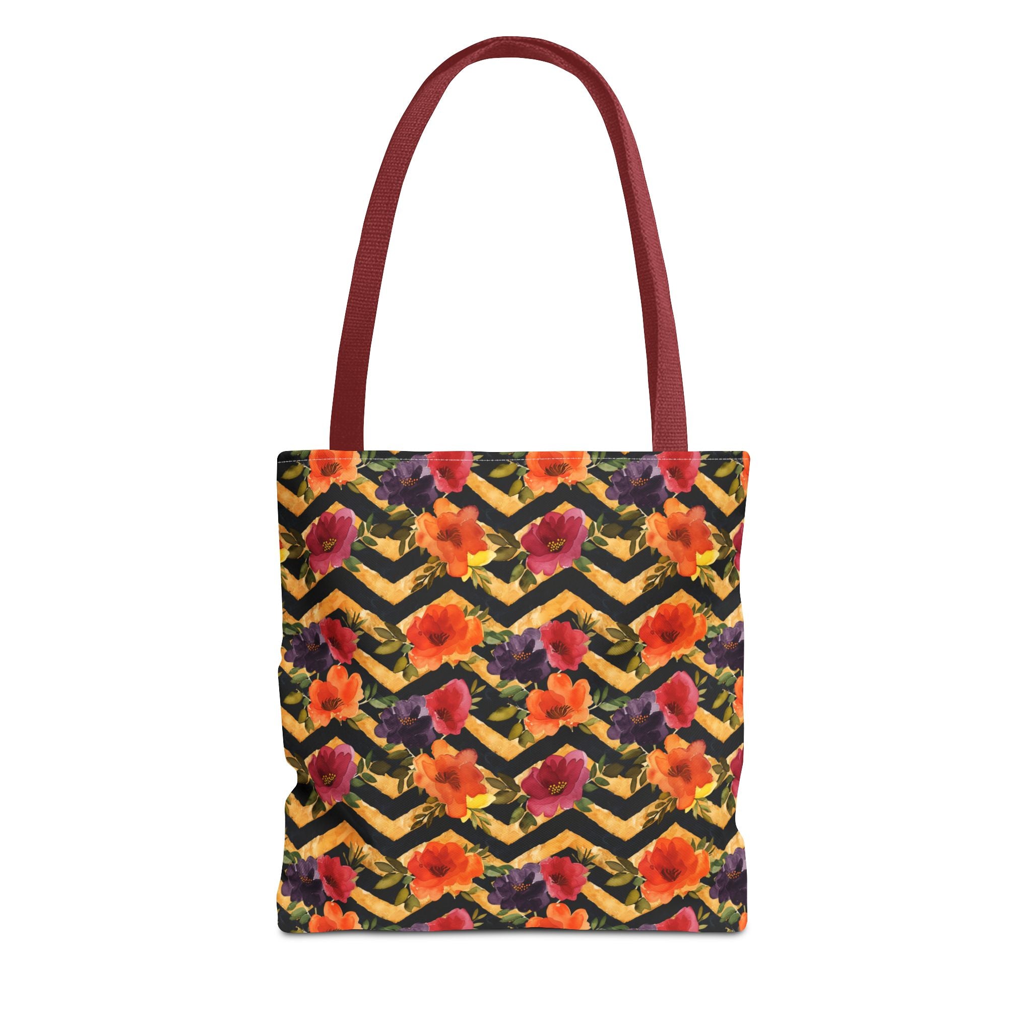 Sol y Alegría (Sun and Joy) Collection- Cactus Succulent Pattern Microfiber Blanket Soft Velveteen Throw for Home & Garden Lovers Floral Chevron Tote Bag — Bright Orange & Pink All-Over-Print Beach Shopper - Creations by Chris and Carlos