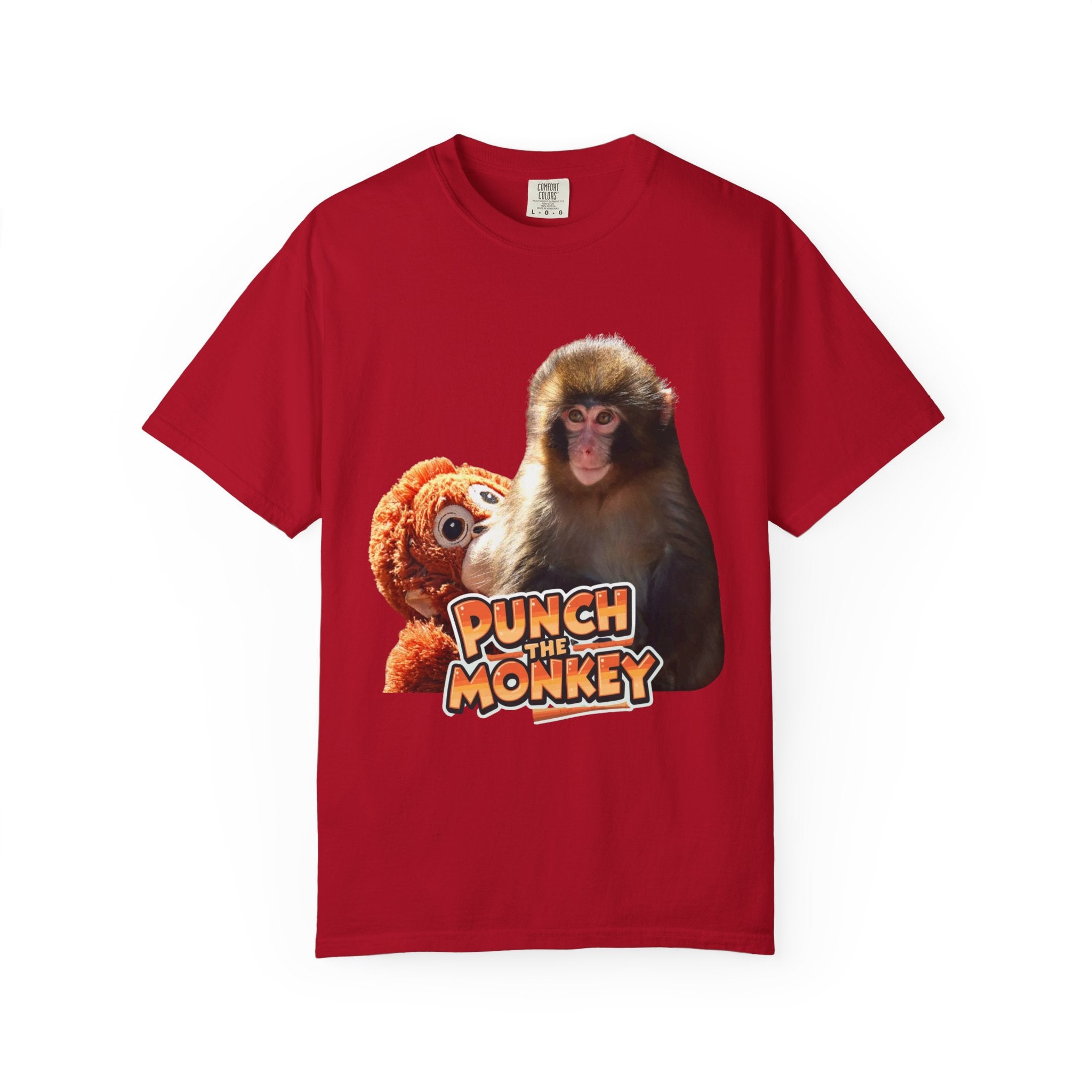 Punch the Monkey T-Shirt — Retro Monkey Graphic Tee - Creations by Chris and Carlos