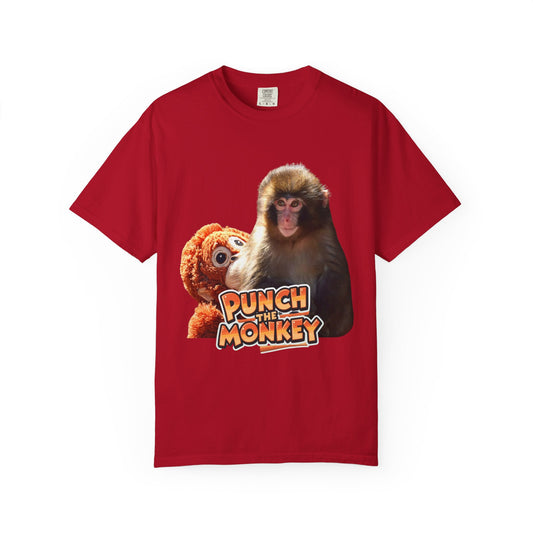 Punch the Monkey T-Shirt — Retro Monkey Graphic Tee - Creations by Chris and Carlos