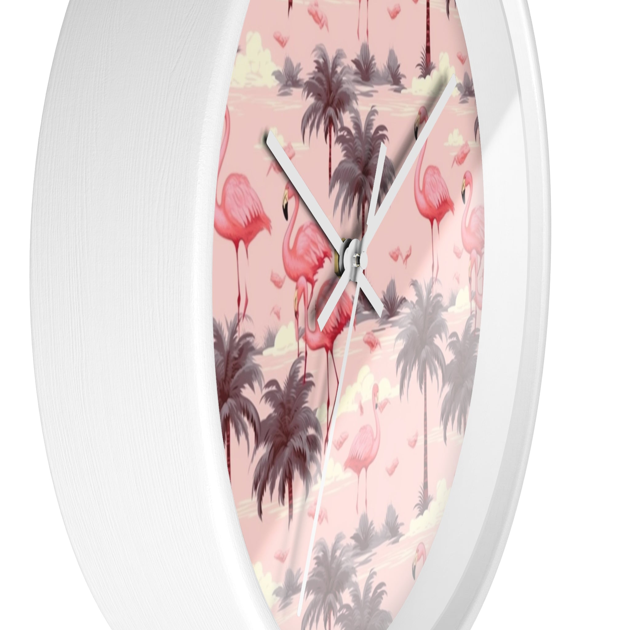 Flamingo- Wall Clock - Creations by Chris and Carlos