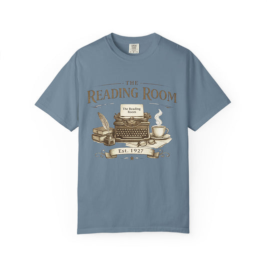 Reading Room Vintage Typewriter T-Shirt - Creations by Chris and Carlos