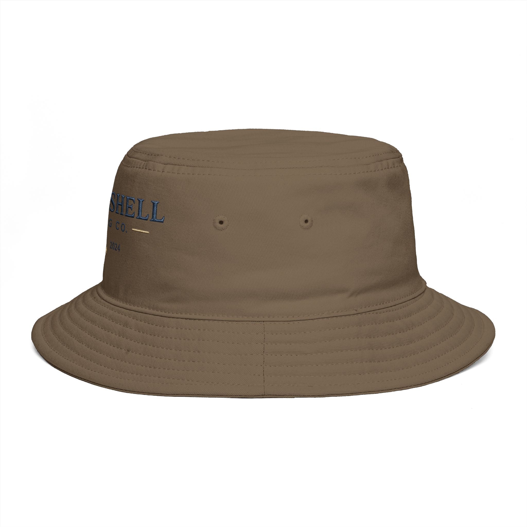 Salt & Shell Trading Co. Bucket Hat — Nautical Anchor Summer Beach Hat - Creations by Chris and Carlos