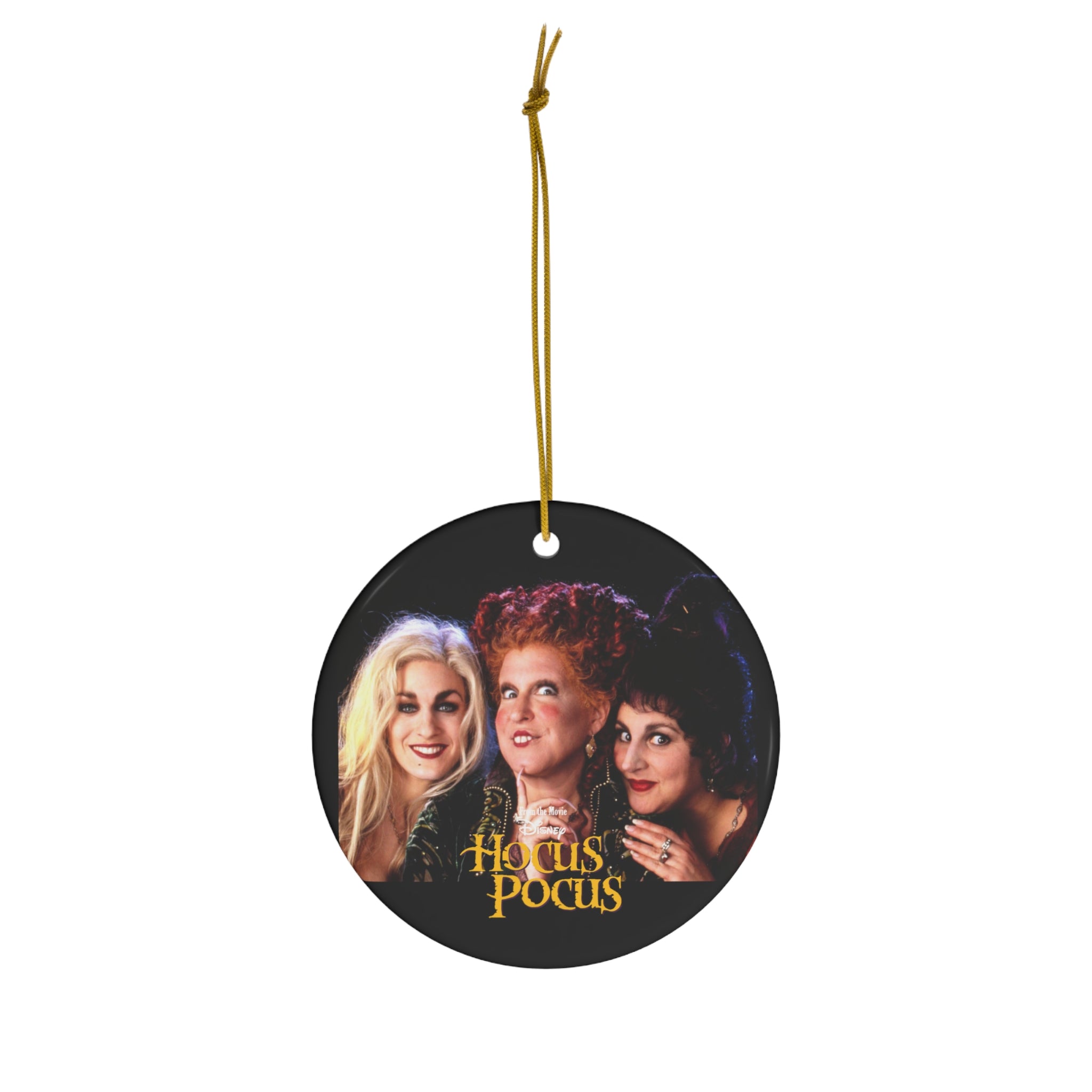 Hocus Pocus- Ceramic Ornament, 4 Shapes - Creations by Chris and Carlos