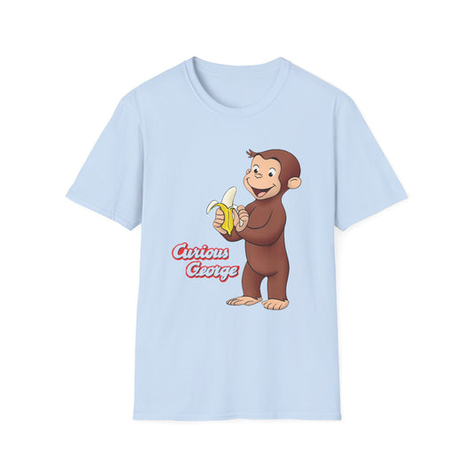 Curious George Banana Graphic T-Shirt - Creations by Chris and Carlos