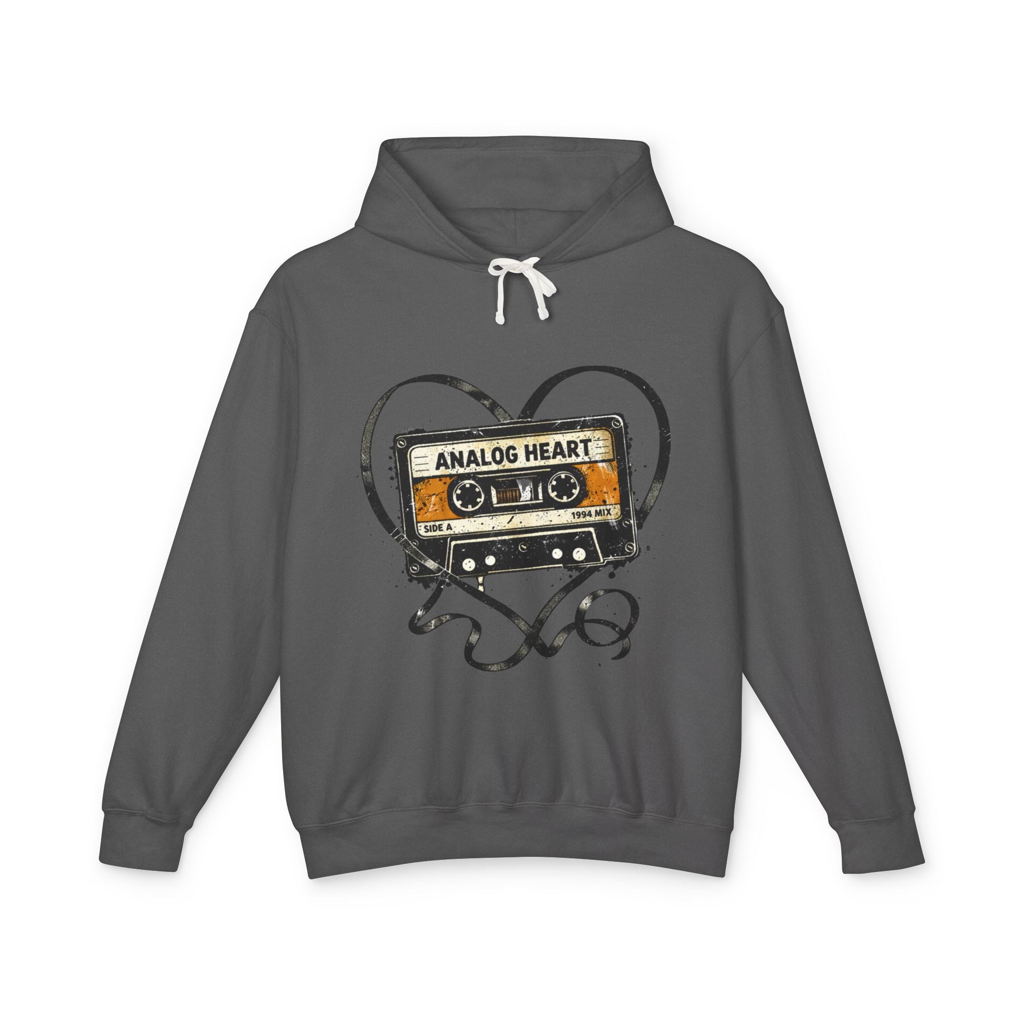 Analog Heart Cassette Hoodie - Creations by Chris and Carlos