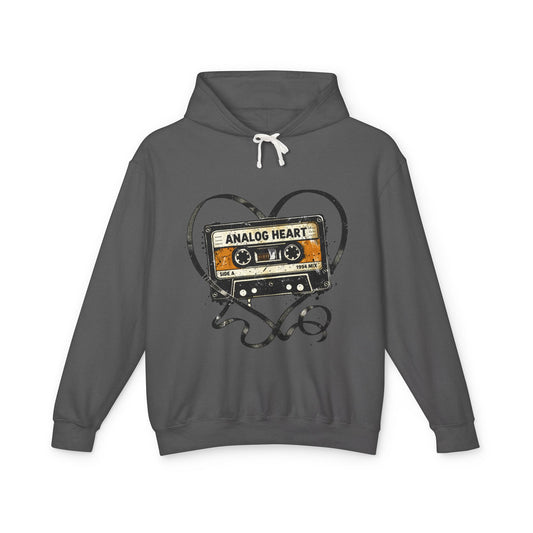 Analog Heart Cassette Hoodie - Creations by Chris and Carlos