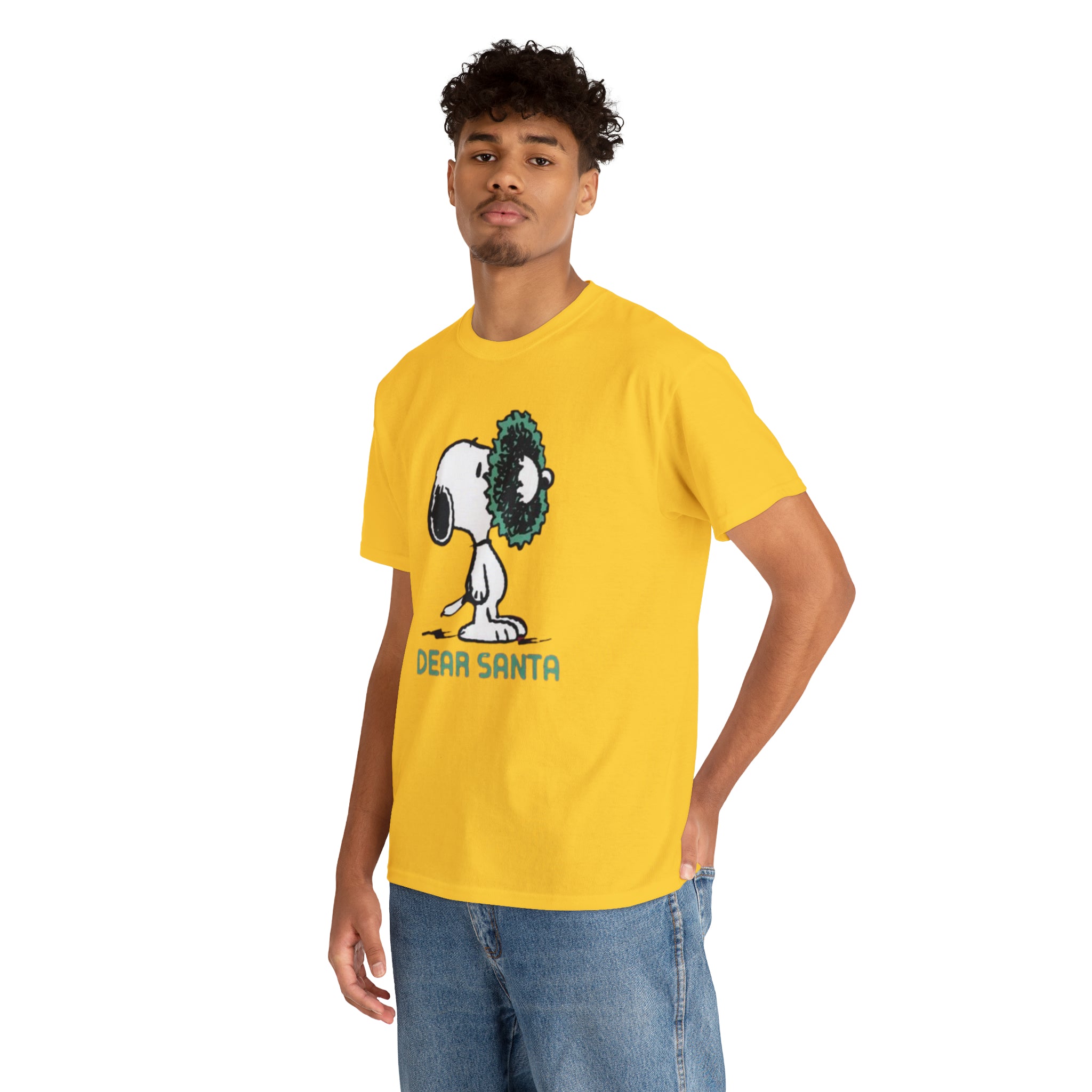 Snoopy- Unisex Heavy Cotton T-Shirt - Creations by Chris and Carlos