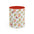 Whimsical Strawberry and Butterflies Coffee Mug,