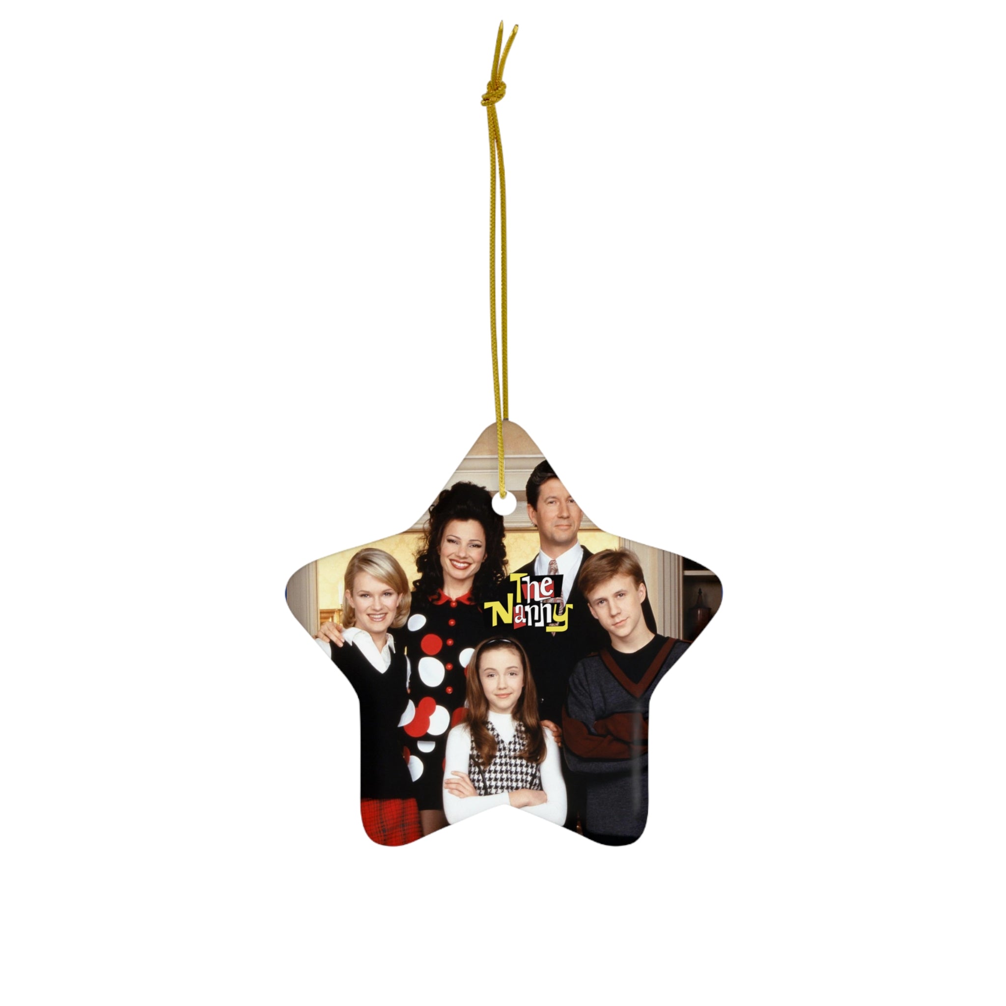 The Nanny 90's TV Show Ceramic Ornament, 4 Shapes - Creations by Chris and Carlos