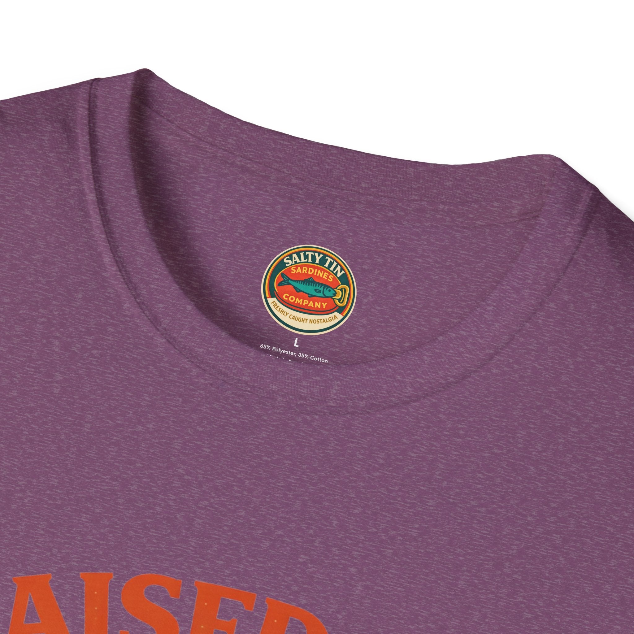 Raised on Vinyl T-Shirt — Retro Record Lover Tee - Creations by Chris and Carlos