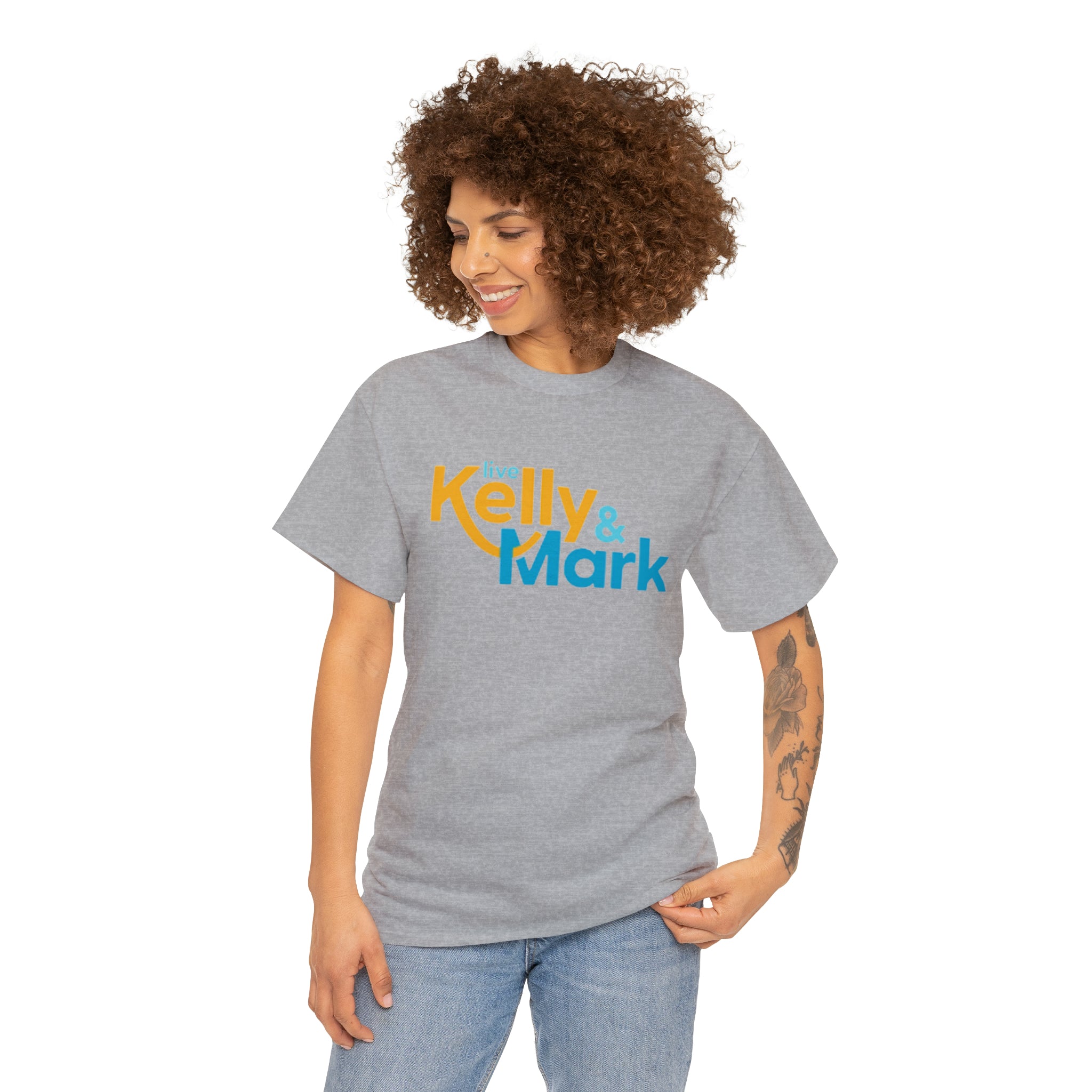 Live Kelly and Mark- Unisex Heavy Cotton T-Shirt - Creations by Chris and Carlos