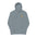 The Foundry Collective Pigment-Dyed Hoodie — Retro Sunburst Chest Logo, Vintage Washed Pullover