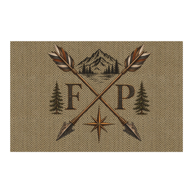 Fireside Provisions™ | Mountain Compass Kitchen Rug