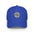 Pan Am Airlines Basketball Logo Low Profile Cap — Embroidered Sport Ball Dad Hat - Creations by Chris and Carlos