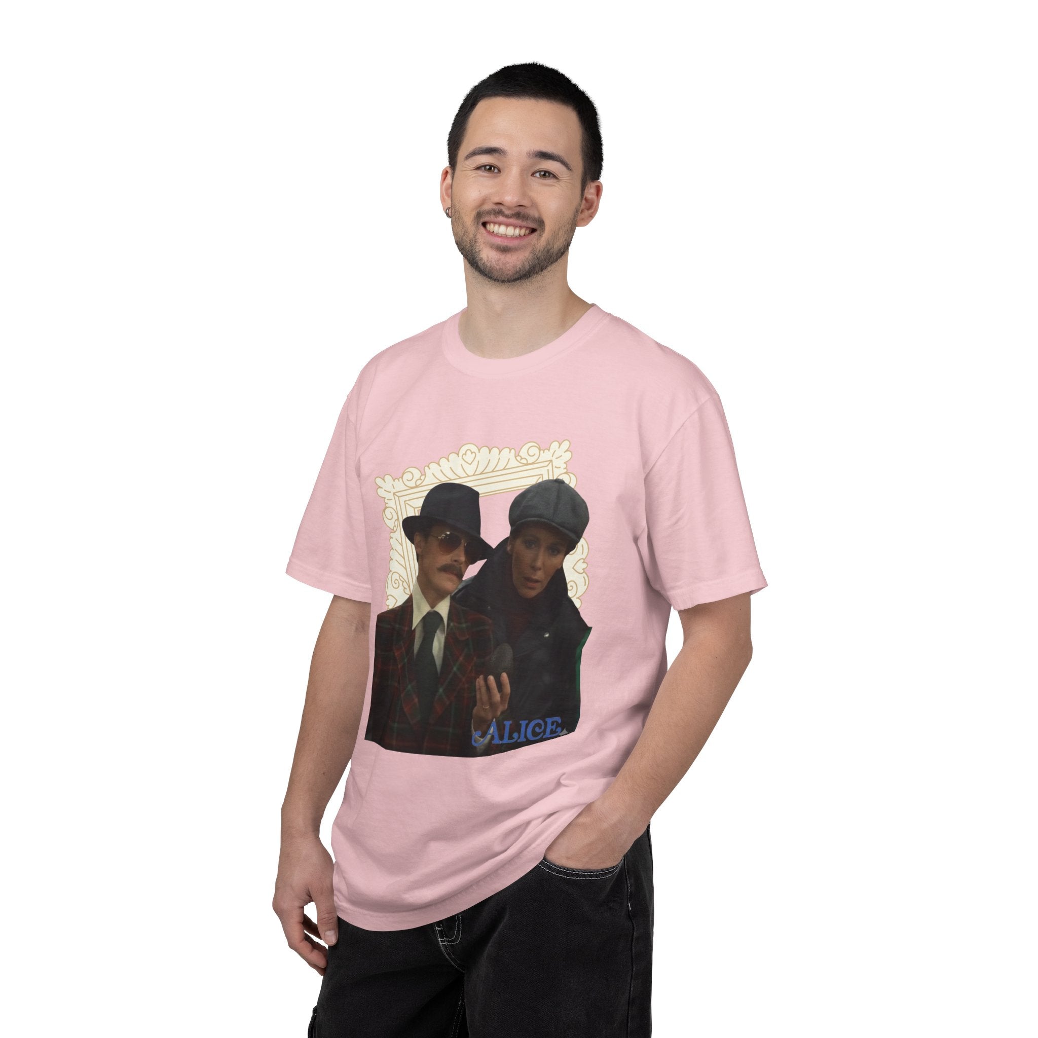 Alice Tv Show- Sam Buttler & Team Vintage Detective Portrait T-Shirt — 'Alice' Graphic Tee - Creations by Chris and Carlos