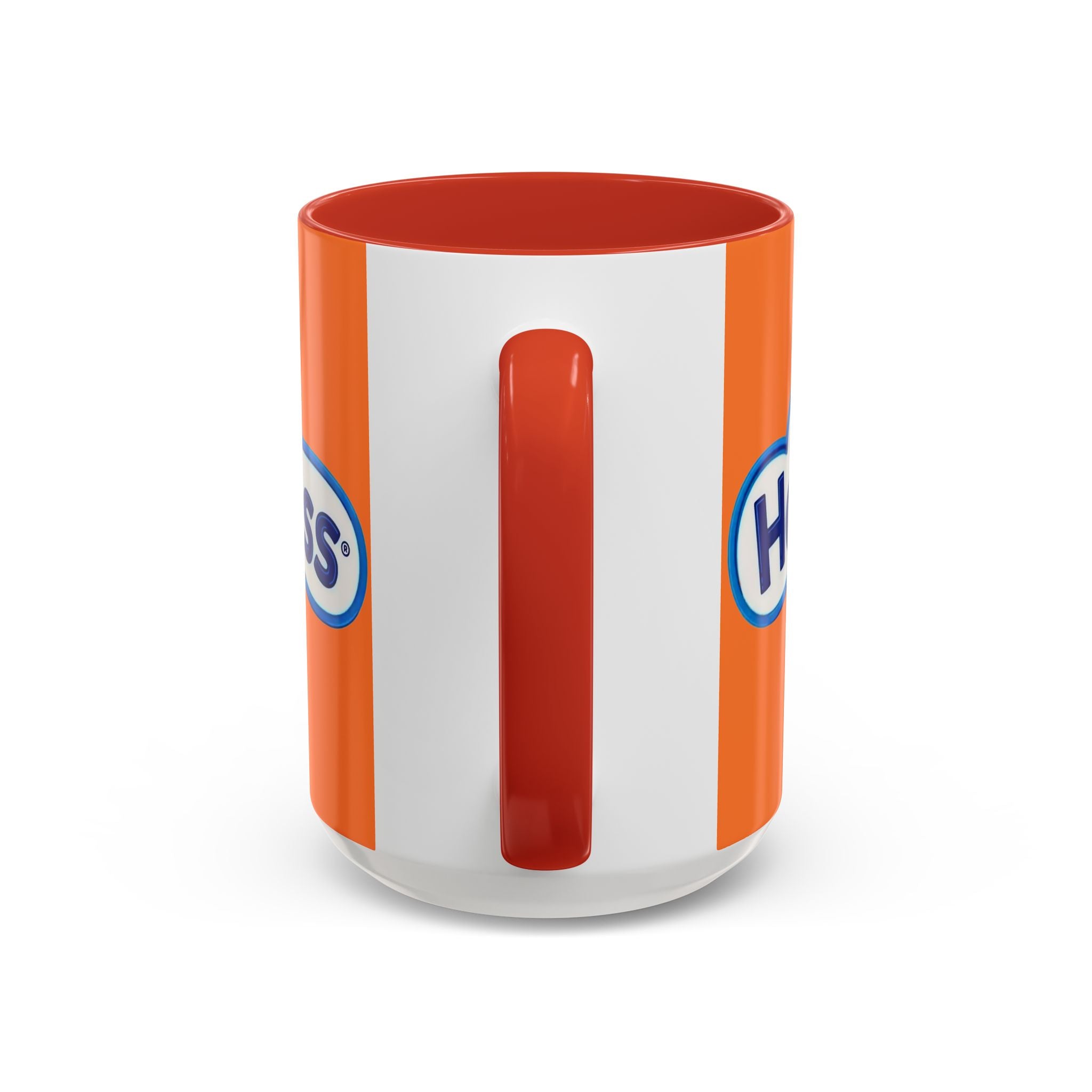 Hostess Logo Accent Coffee Mug — Retro Orange 11/15oz - Creations by Chris and Carlos