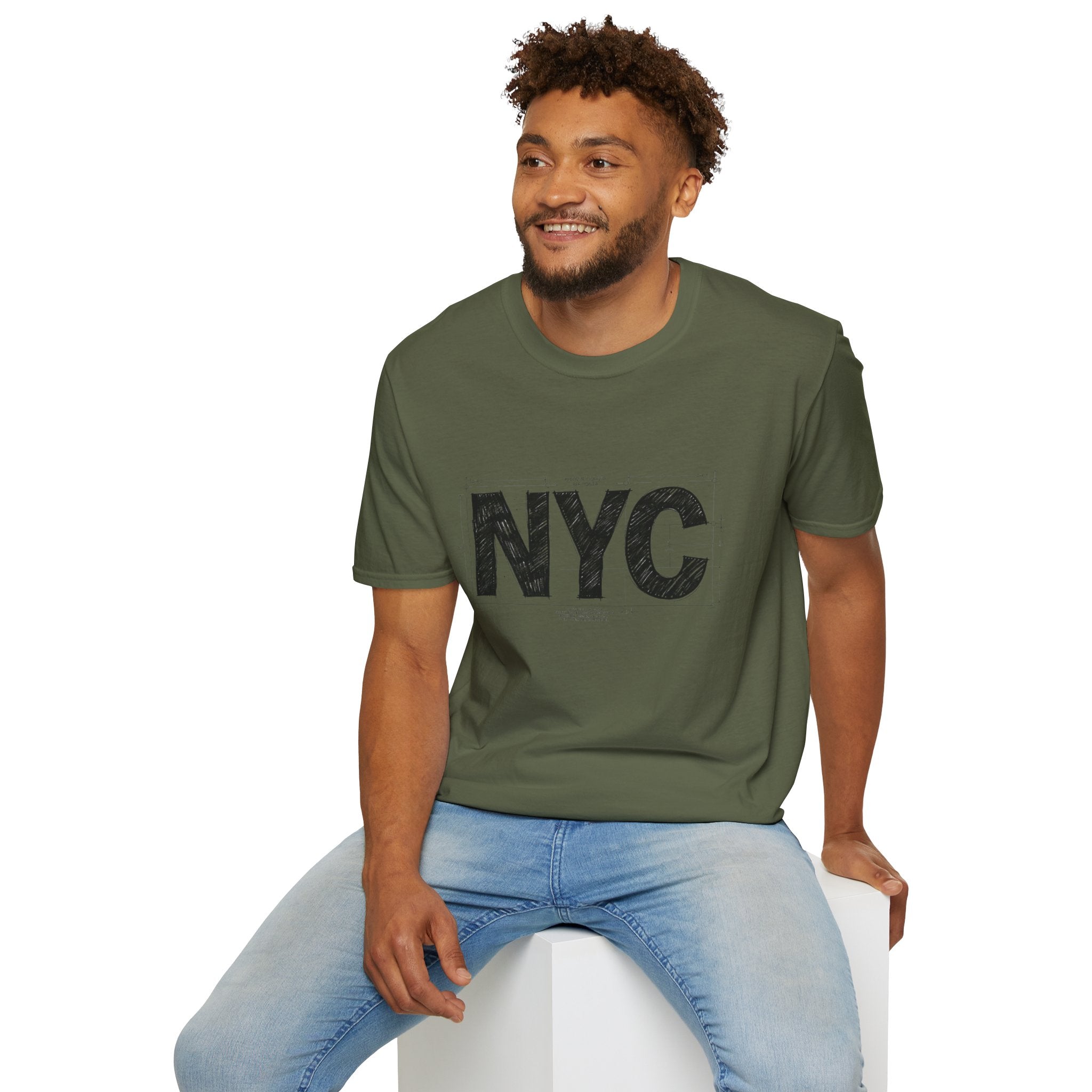 The Foundry Collective NYC Distressed Graphic T-Shirt — Vintage New York City Tee - Creations by Chris and Carlos