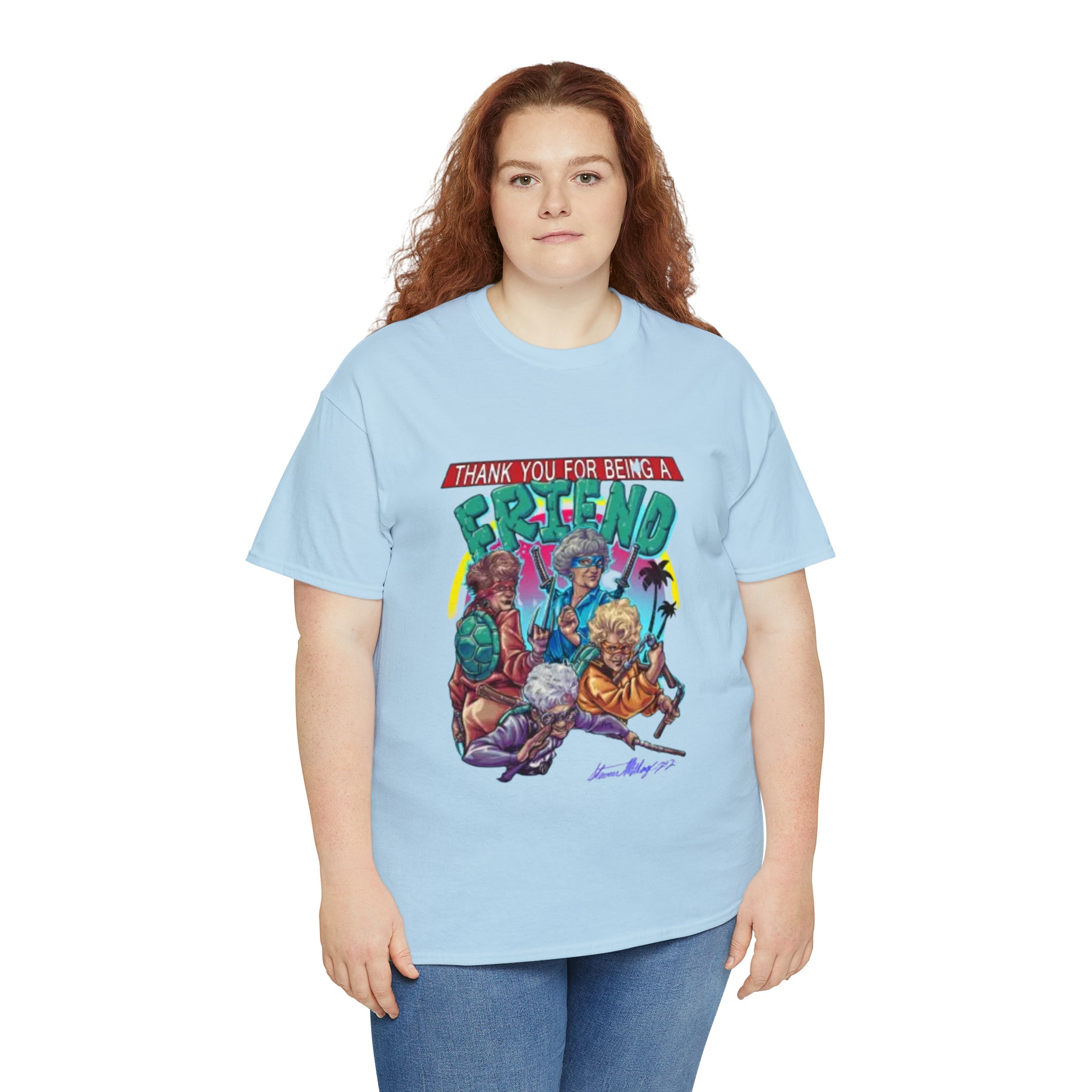 The T-Shirtnage Mutant Ninja Turtles- Unisex Heavy Cotton T-Shirt - Creations by Chris and Carlos