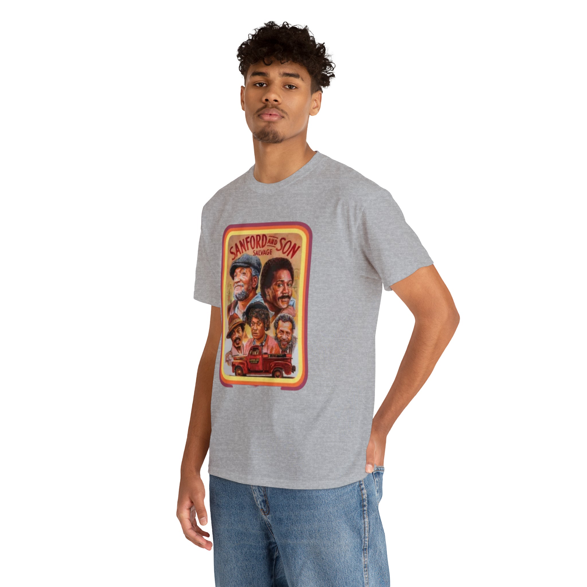 Sandford and Son 70's TV Show- Unisex Heavy Cotton T-Shirt - Creations by Chris and Carlos