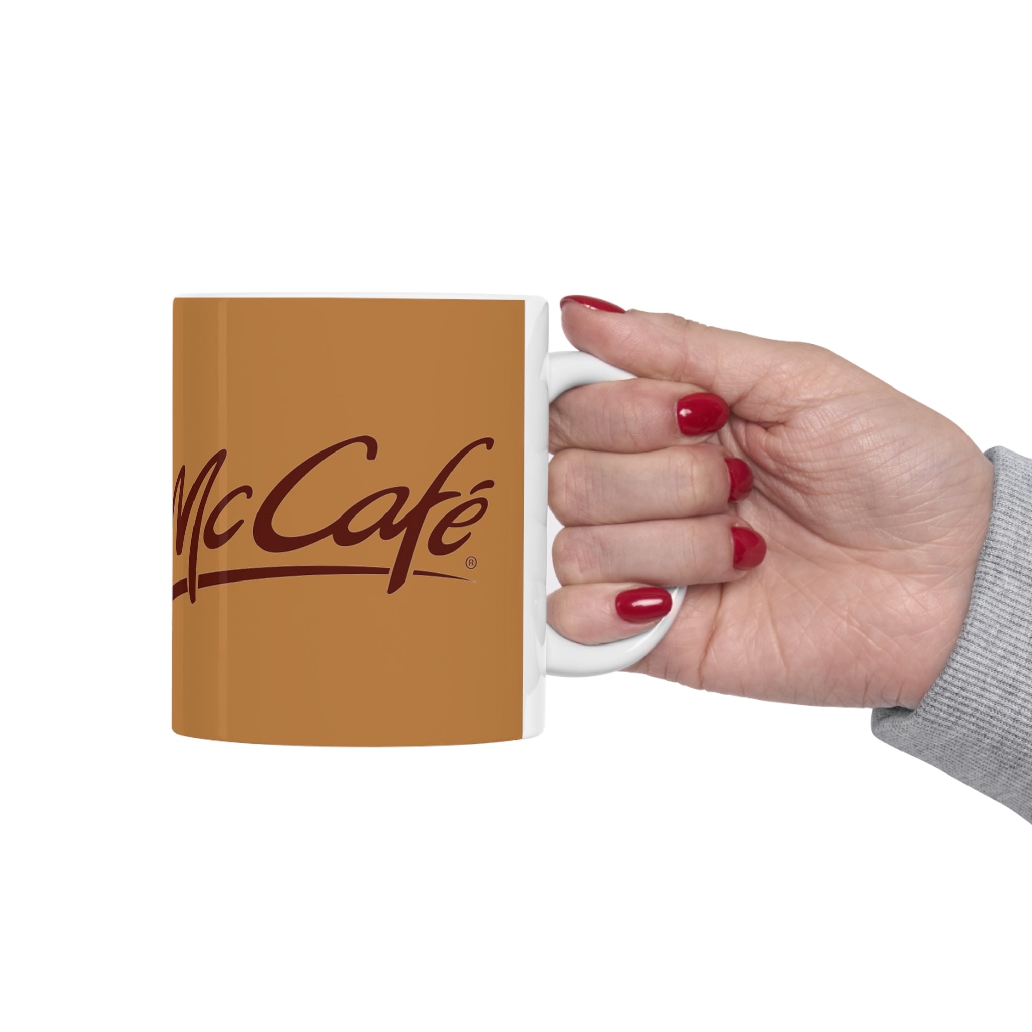 MC Cafe- White Ceramic Mug - Creations by Chris and Carlos