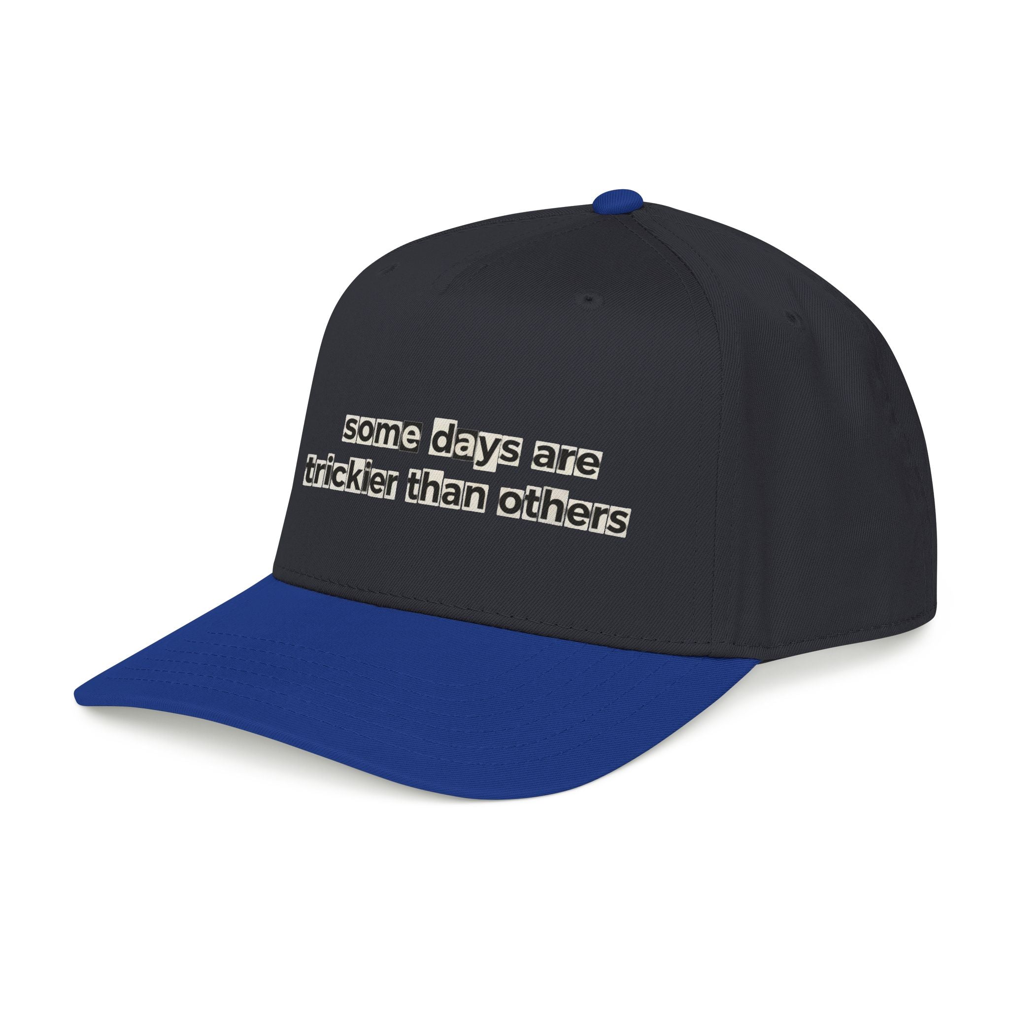 Baseball Cap — "Some Days Are Trickier Than Others" Patch - Creations by Chris and Carlos