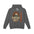 Burning Out Skull Graphic Unisex Hoodie - Casual Comfort, Unique Gift for Music Lovers and Halloween, Trendy Layering Piece
