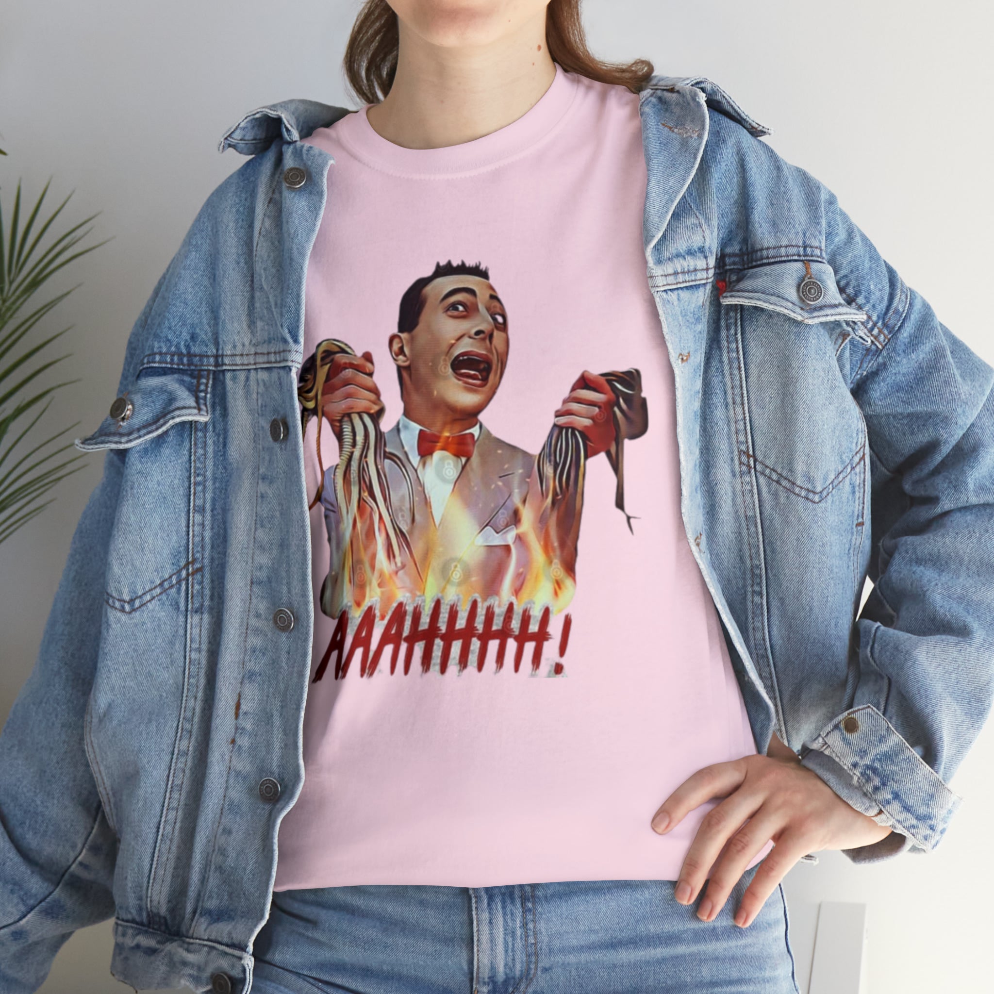 Pee Wee Herman-  Unisex Heavy Cotton T-Shirt - Creations by Chris and Carlos