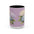 Hydrangea Floral Mug — Purple Ceramic Coffee Tea Cup (11oz & 15oz)