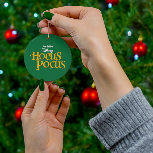Hocus Pocus- Ceramic Ornament, 4 Shapes - Creations by Chris and Carlos