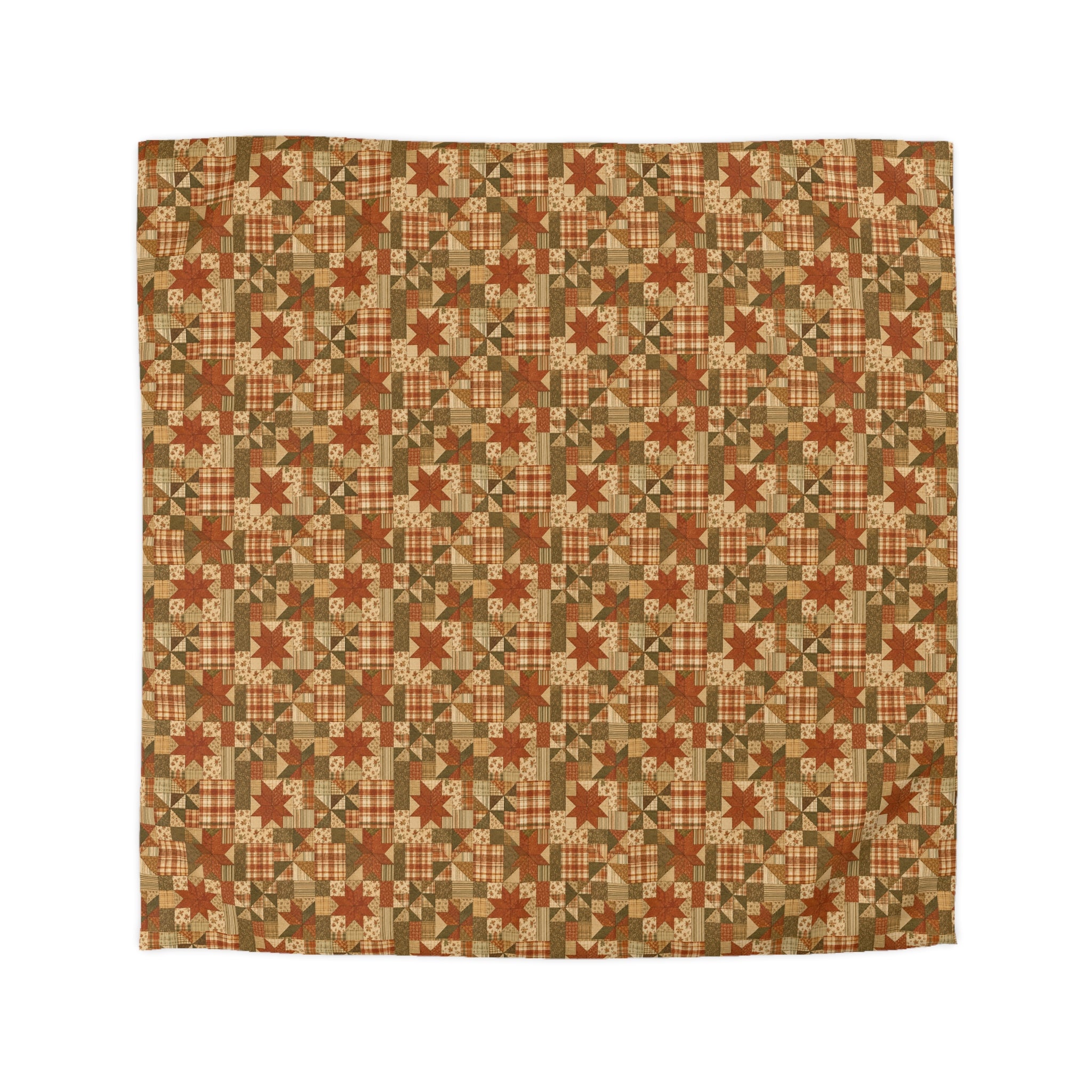 Old Soul Harvest™ Vintage Quilt Blocks Duvet Cover - Duvet Cover from Old Soul Harvest Bedding