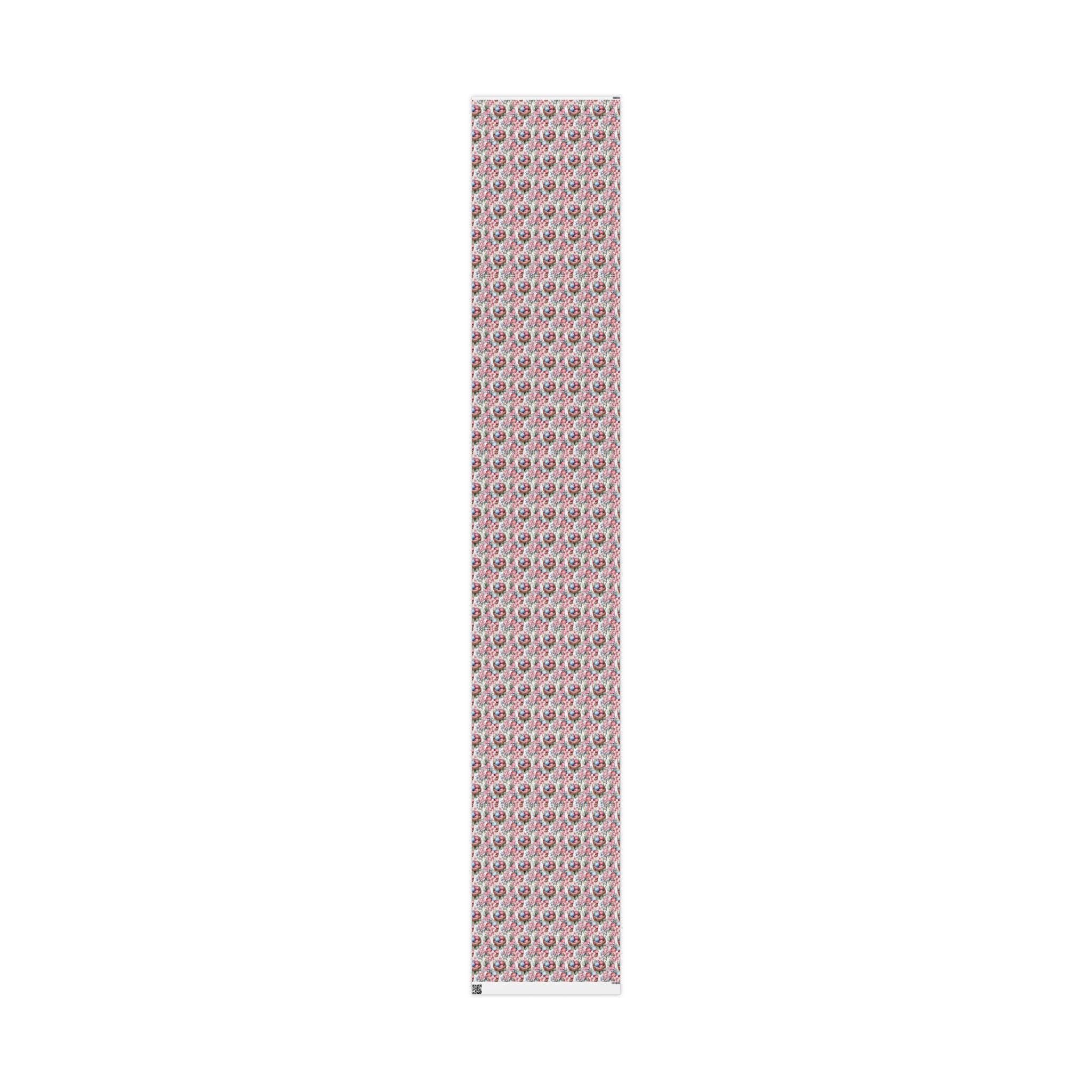 Easter Pastel Bunny & Eggs Wrapping Paper Roll — Floral Spring Gift Wrap - Creations by Chris and Carlos