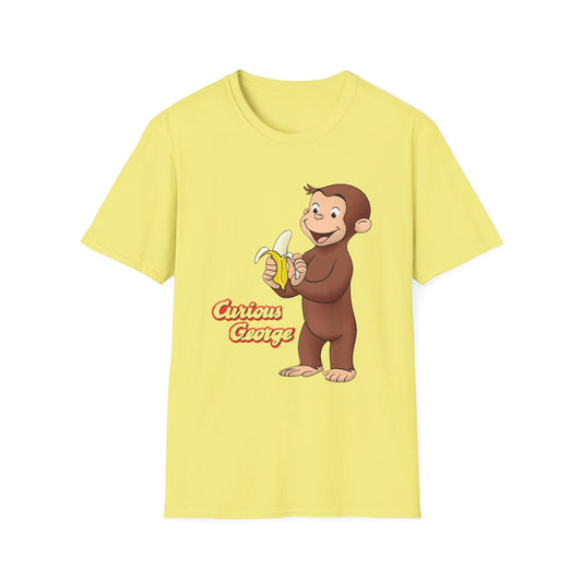 Curious George Banana Graphic T-Shirt - Creations by Chris and Carlos
