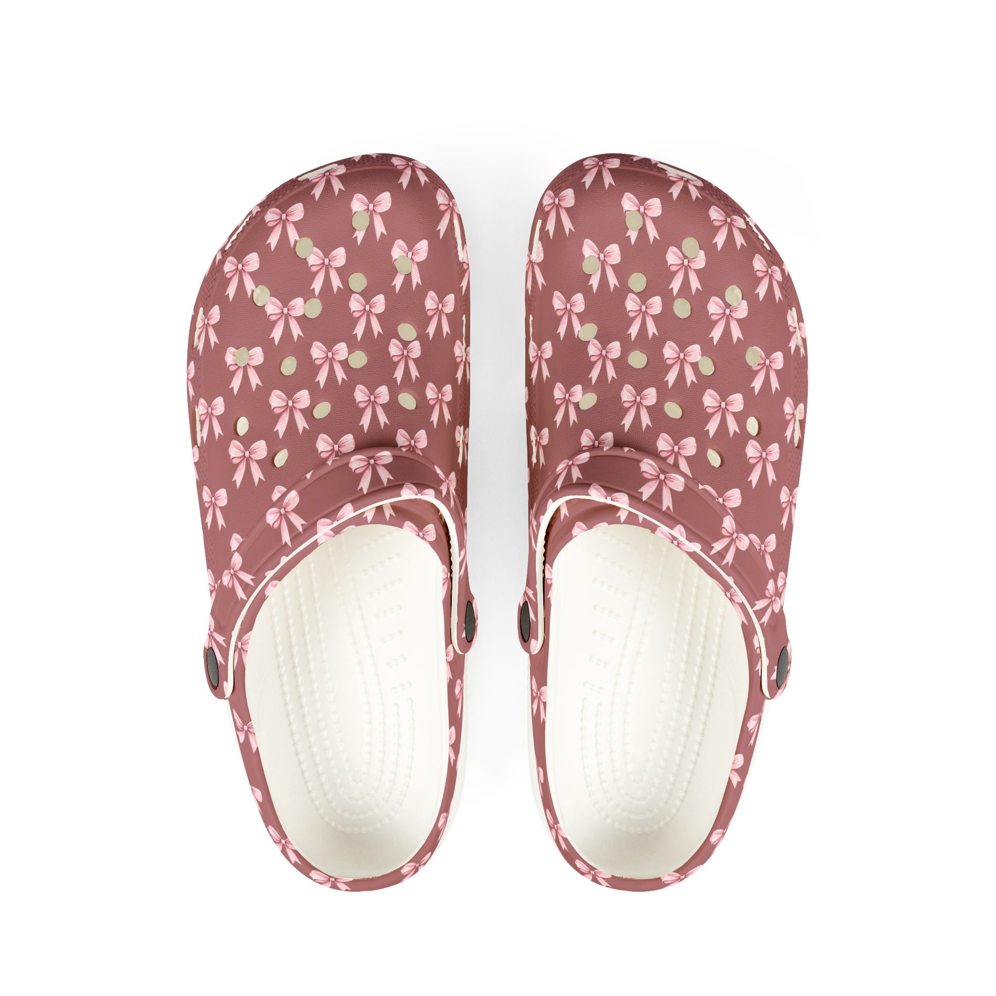 Floral Pink EVA Foam Clogs — Comfortable Garden-Style Slip-On Shoes - Creations by Chris and Carlos