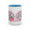 Mama Floral Coffee Mug — Cute Pink Hello Kitty Style Mother's Day Gift (11/15oz)