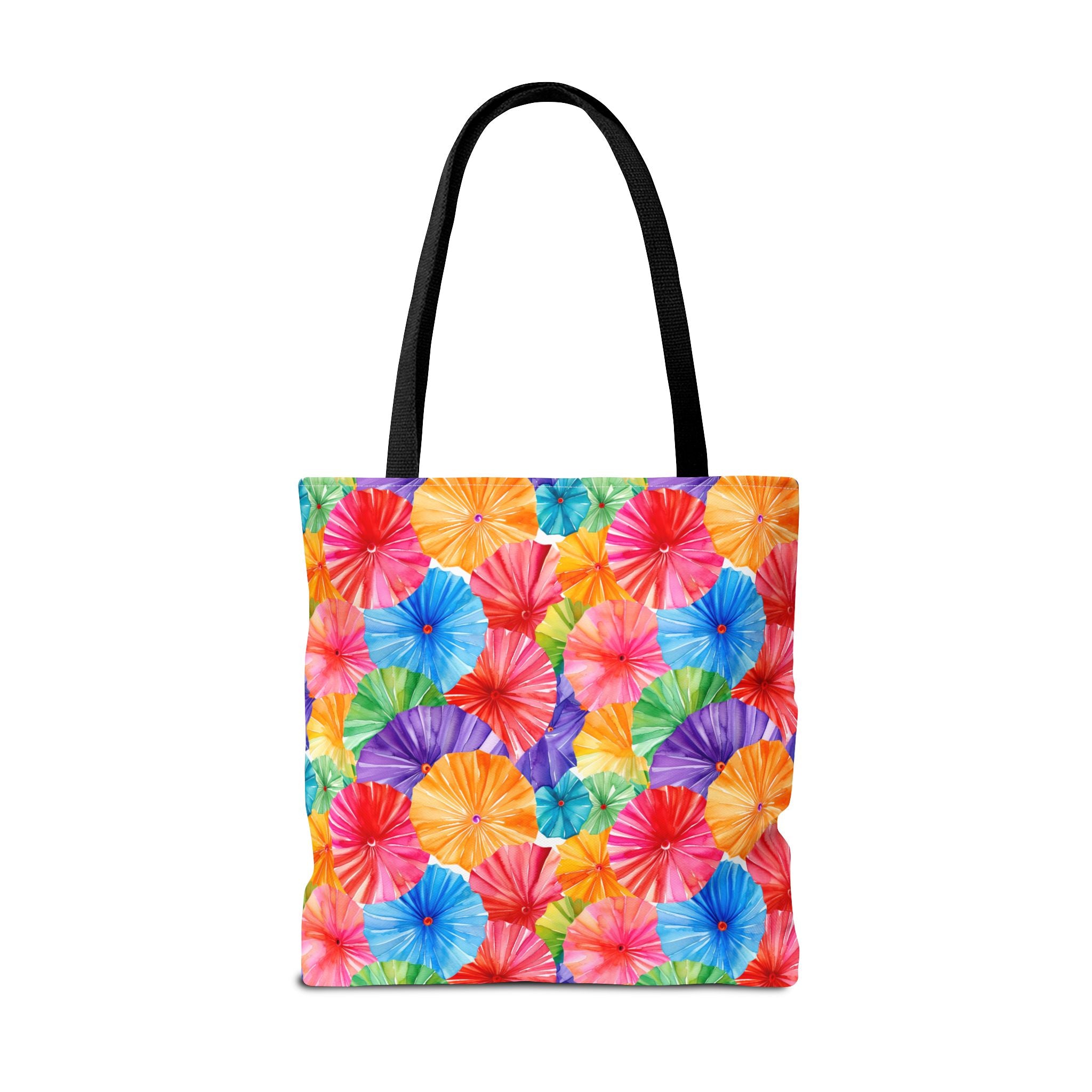 Sol y Alegría (Sun and Joy) Collection- Cactus Succulent Pattern Microfiber Blanket Soft Velveteen Throw for Home & Garden Lovers Colorful Paper Parasol Pattern Tote Bag — Vibrant Summer Beach Market Bag - Creations by Chris and Carlos