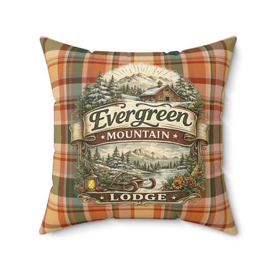 Old Soul Harvest™ Heirloom Plaid Throw Pillow - Throw Pillow from Old Soul Harvest Campfire Circle