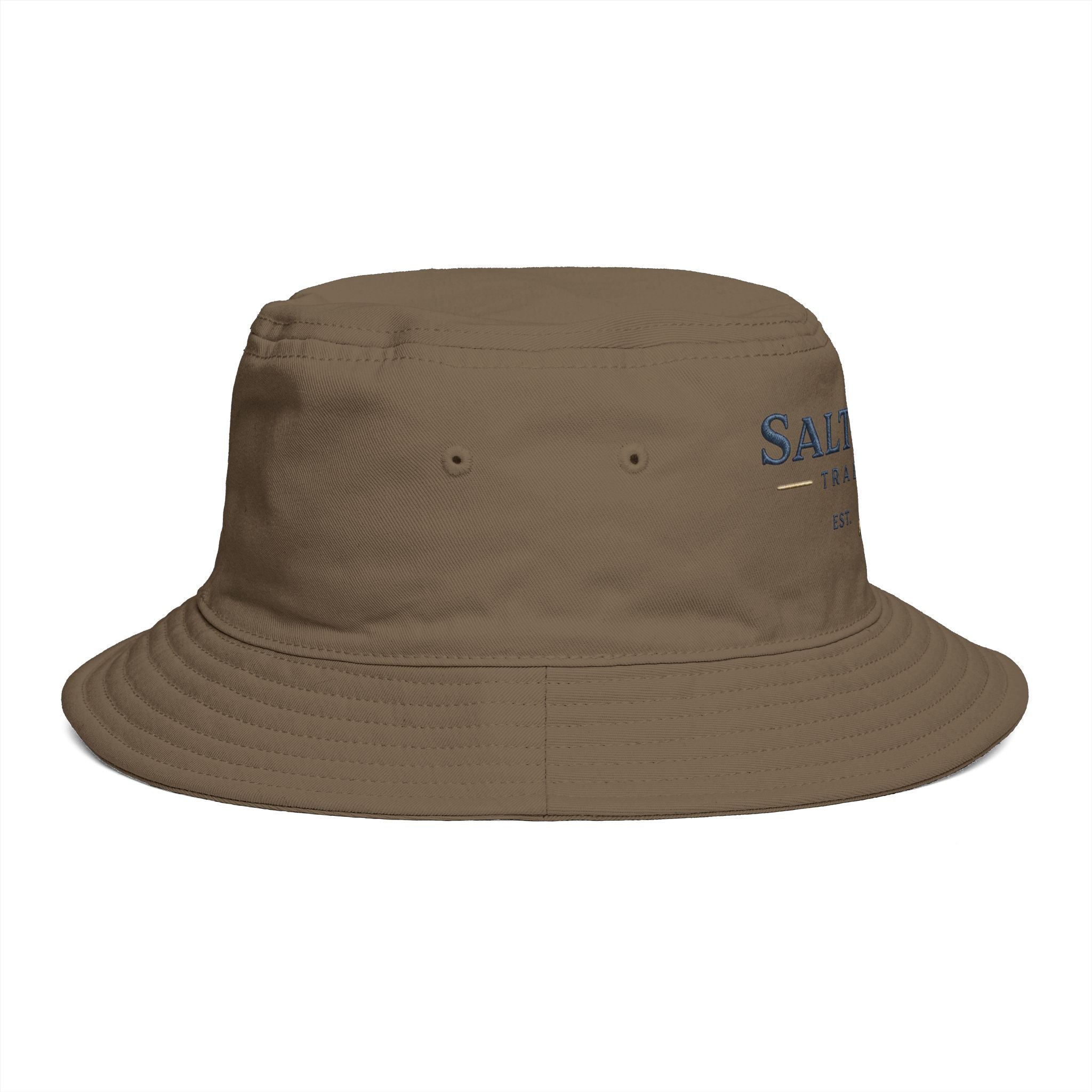 Salt & Shell Trading Co. Bucket Hat — Nautical Anchor Summer Beach Hat - Creations by Chris and Carlos